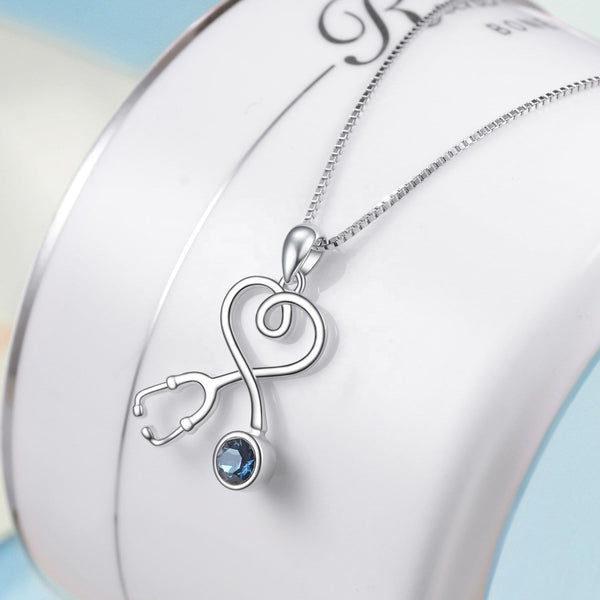 Stethoscope Pendant Necklace