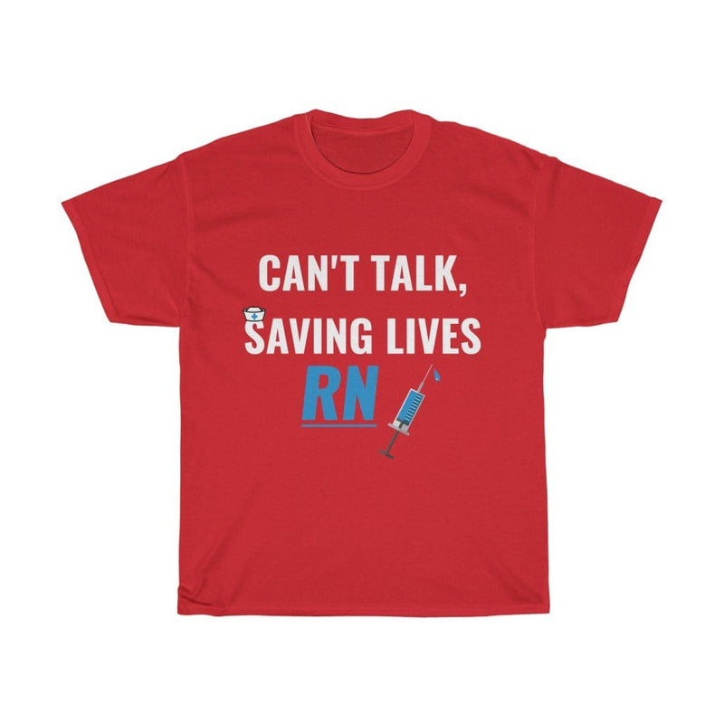 Can't Talk, Saving Lives - Cotton Tee